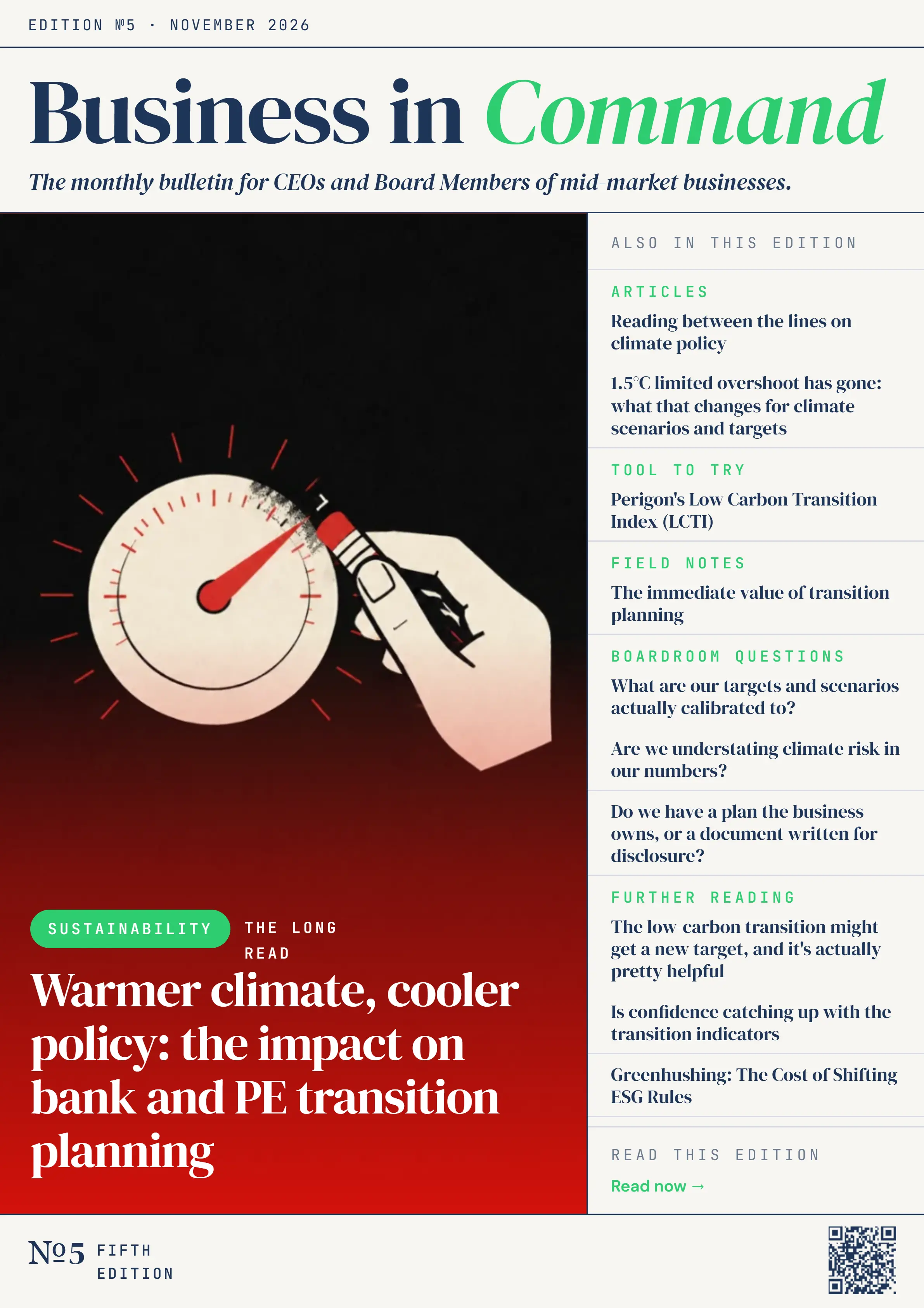 Business in Command, Issue 5