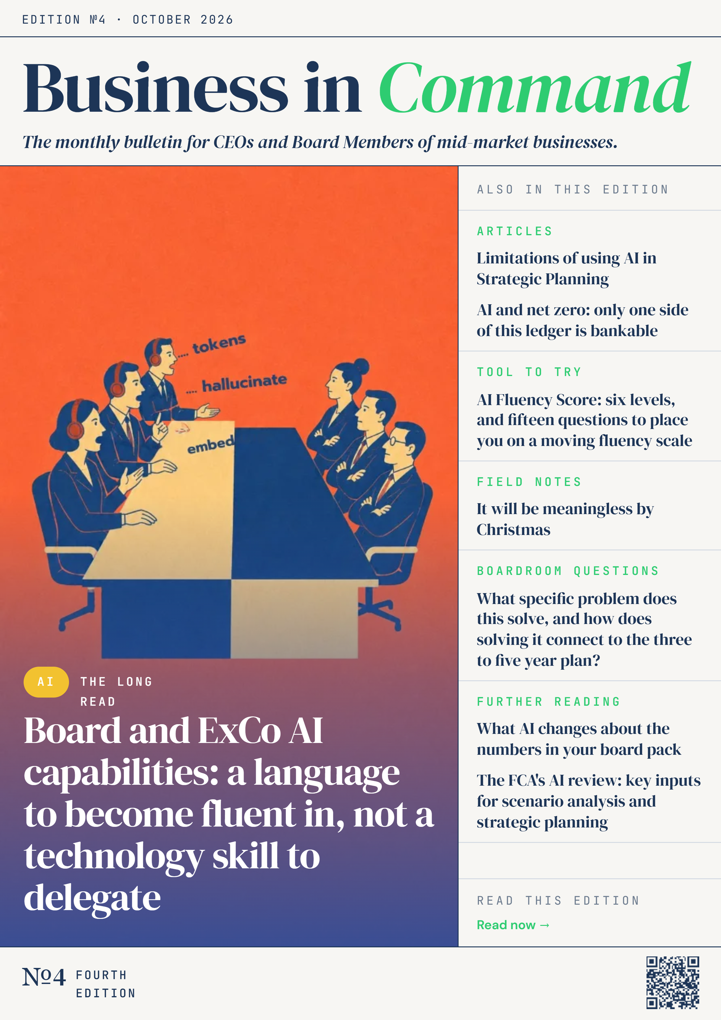 Business in Command, Issue 4